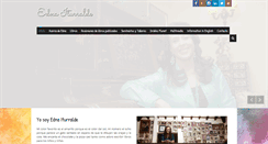 Desktop Screenshot of ednaiturralde.com